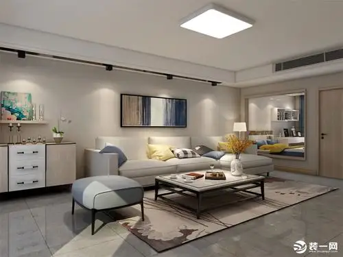 【天津东易日盛装饰】长寿公寓-现代简约风格-130平米-天津东易日盛装