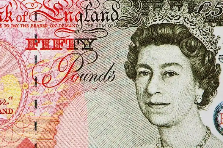 五十英镑英镑钞票
