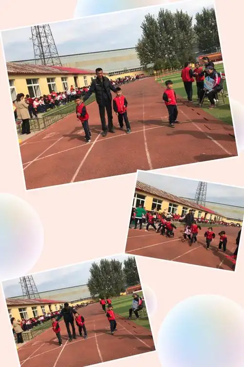 佟老师叮嘱低年级学生,注意安全