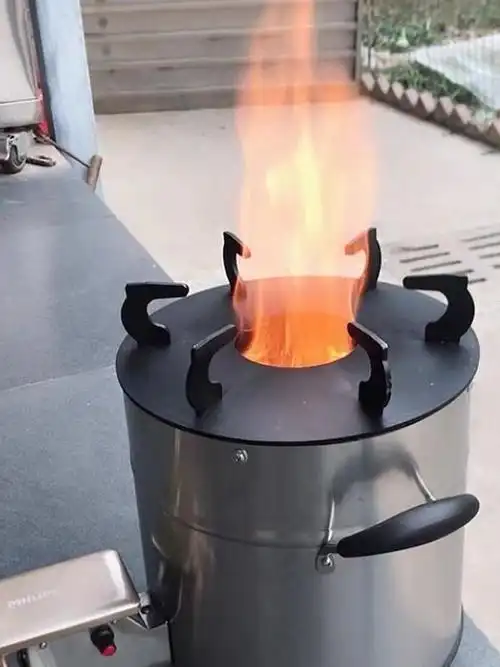 虹吸柴火炉