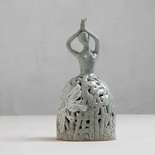 ptlife平田 纯手工制作 创意茶室摆件 人物陶艺 书房装饰品 送礼