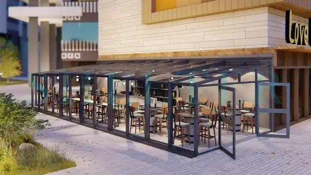 15张阳光房效果图,户外餐厅可以这样设计!