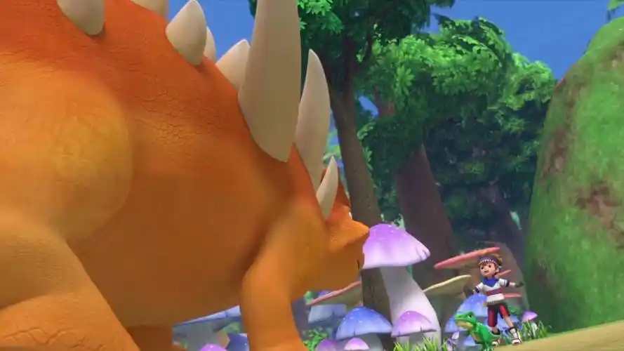 神奇铁甲钉背龙