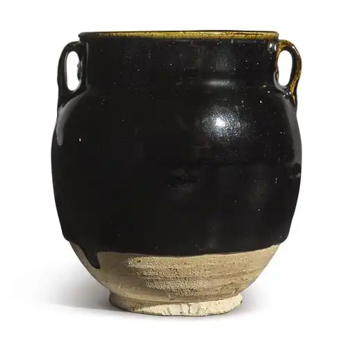【宋 黑釉双系罐】拍卖品_图片_价格_鉴赏_元代以前陶瓷_雅昌艺术品