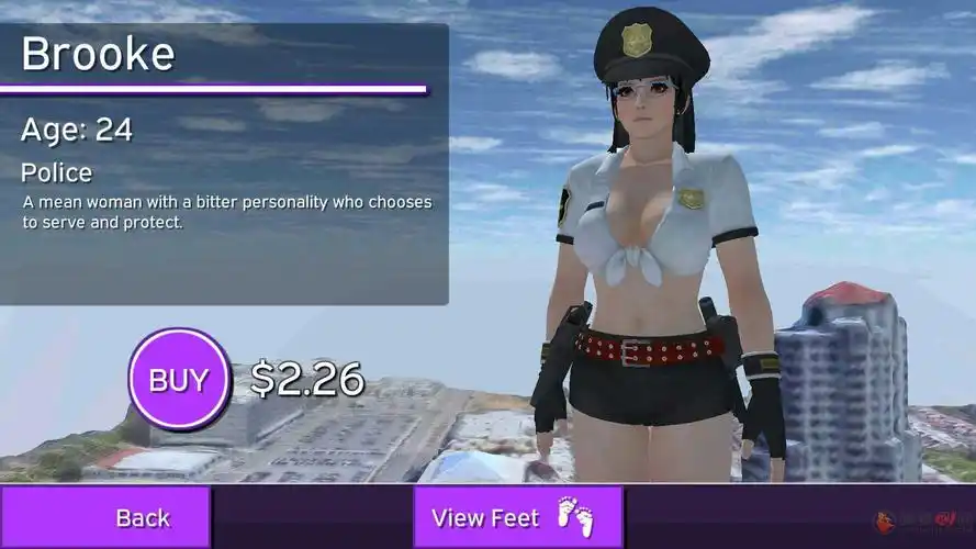 巨大少女破坏城市