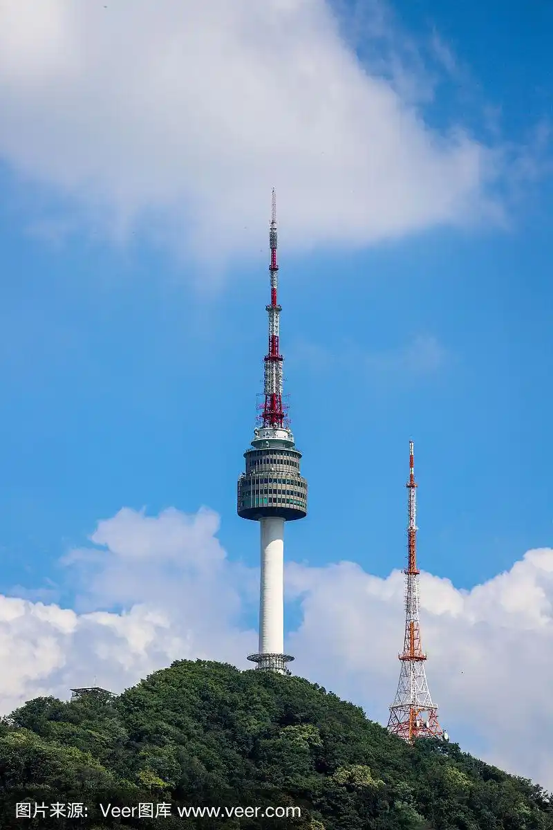 首尔塔是韩国首都首尔的地标.