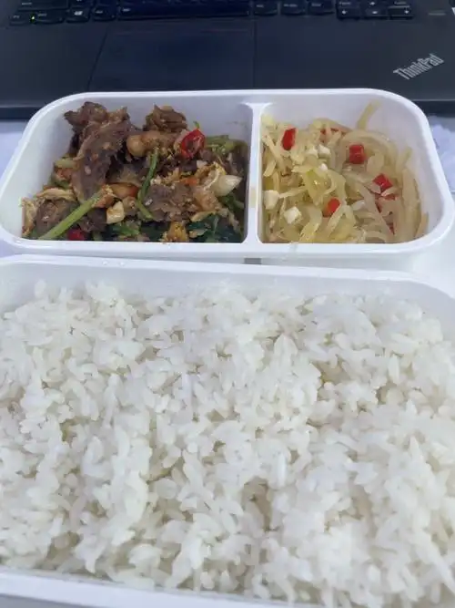 午餐新招～简易盒饭