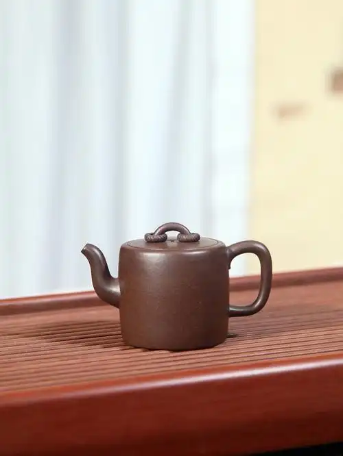 宜兴紫砂壶双圈壶