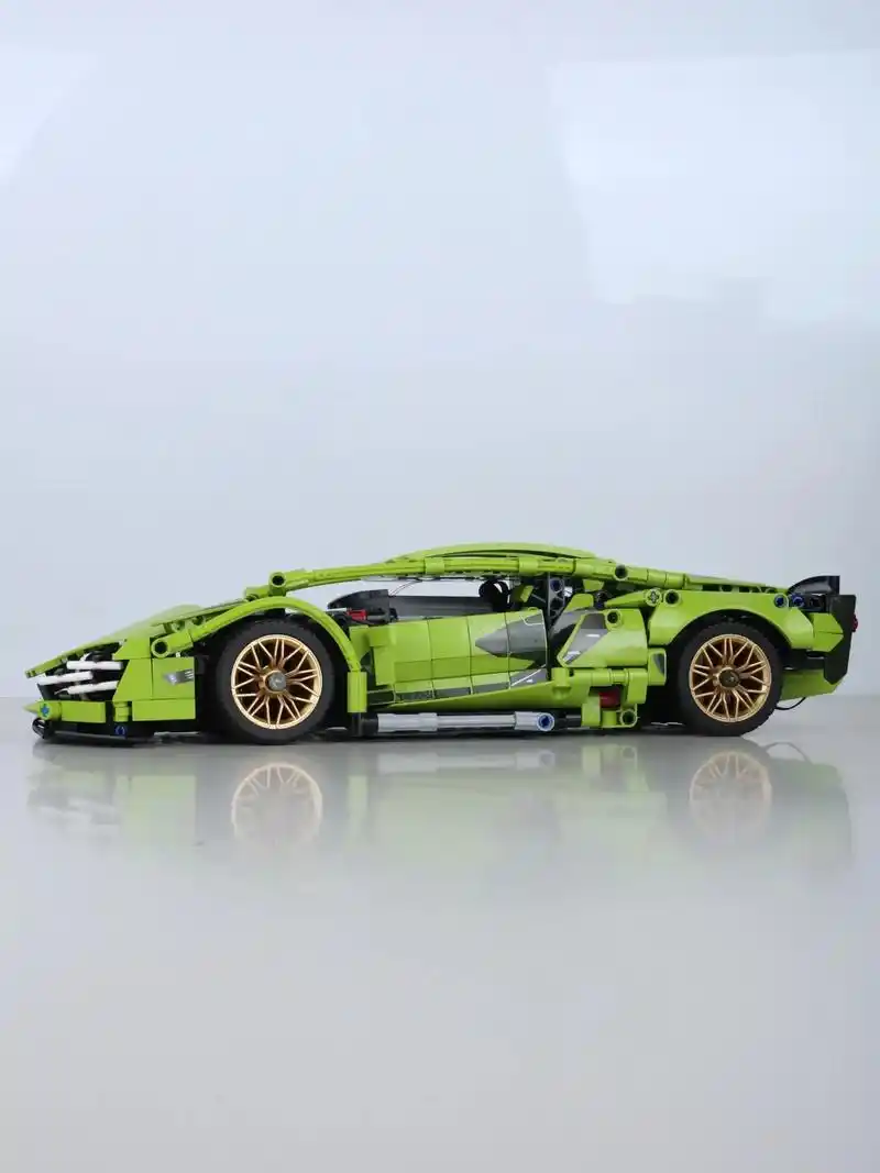 兼容乐高兰博基尼跑车积木拼装玩具1:14.可加装动力组改装双 - 抖音