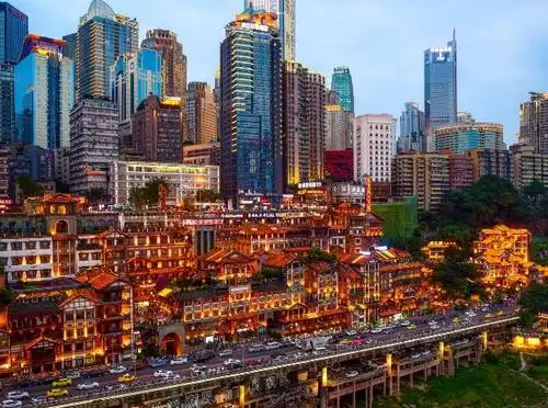 重庆十大必去景点01:重庆洪崖洞