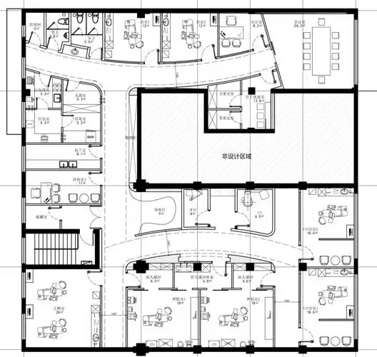上海谭建芳口腔门诊部-谭建芳口腔门诊平面方案-2f平第14张图片