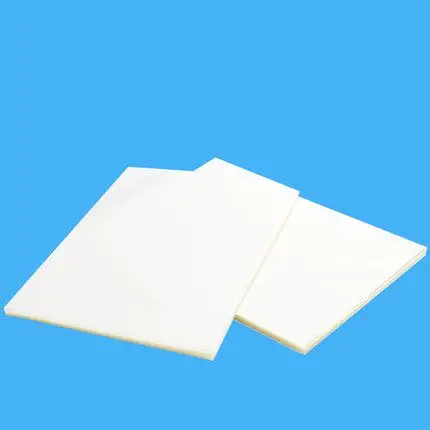 得力a4塑封膜3819护卡膜塑封机过塑膜a4纸照片相片保护膜100张/包