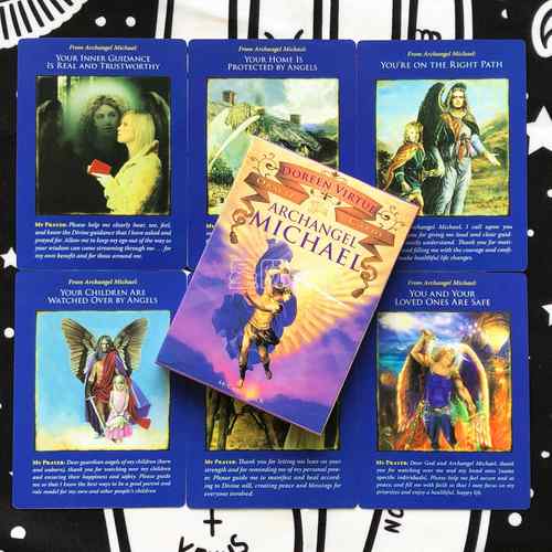 包邮 archangel michael oracle天使米迦勒神谕卡英文桌游纸卡牌