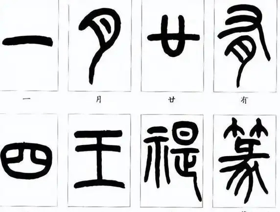 从图画到划一—汉字的演变过程