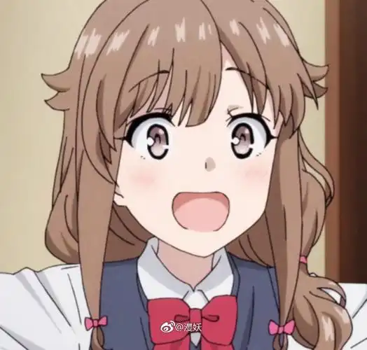 自截动漫头像《青春期猪头少年系列》可爱的妹妹!