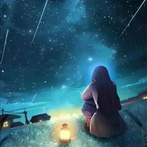 星星头像,一闪一闪亮星星头像(仙气十足的星空头像图片)