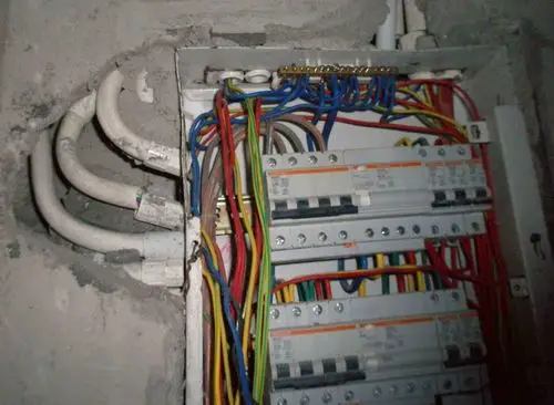 户箱接线实物图_接线图分享