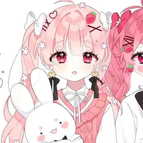 闺蜜头像2二次元,二次元闺蜜头像2人可爱-图片大观-奇异网