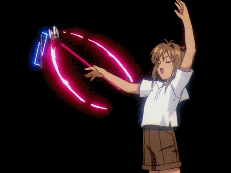 木之本樱,小樱,魔卡少女樱,百变小樱小樱gif