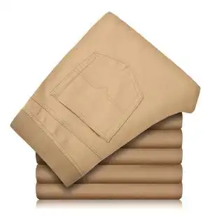 休闲裤男长裤卡其色