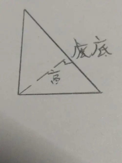 跟我一起了解三角形的高