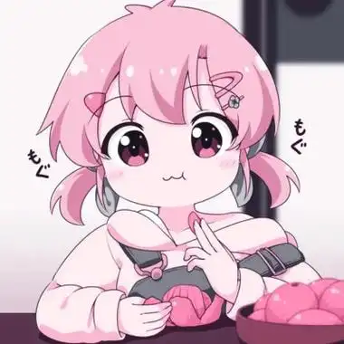 动漫头像女生可爱萌粉色系图片