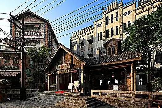 民国风建筑老街