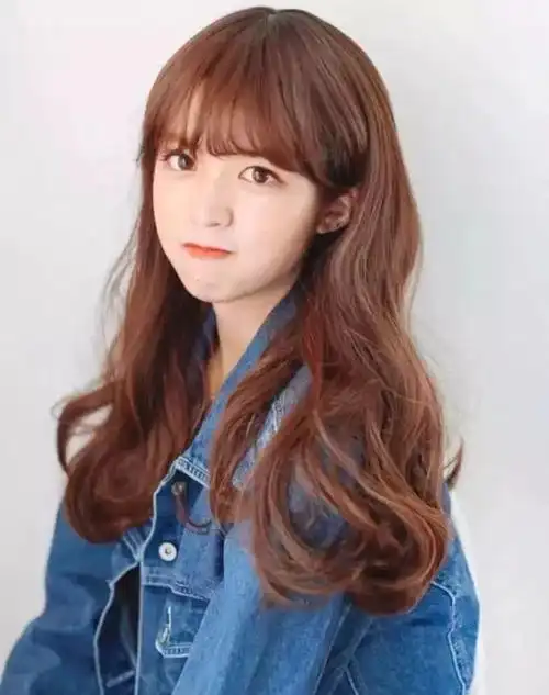 圆脸适合什么刘海?发型图片