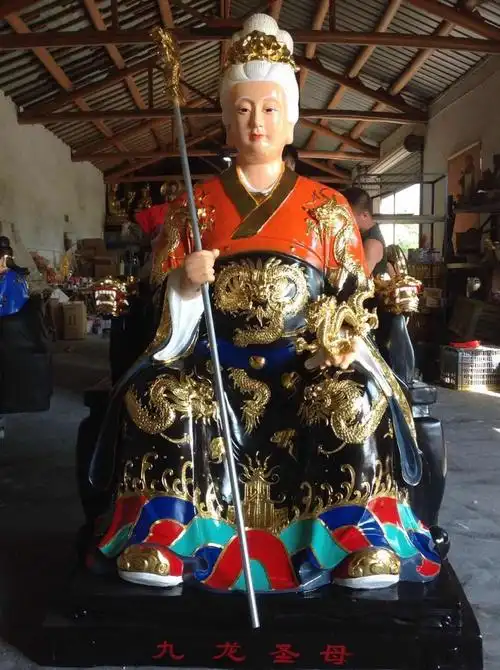 九龙圣母神像老祖母雕塑十二老母佛像河南佛道家