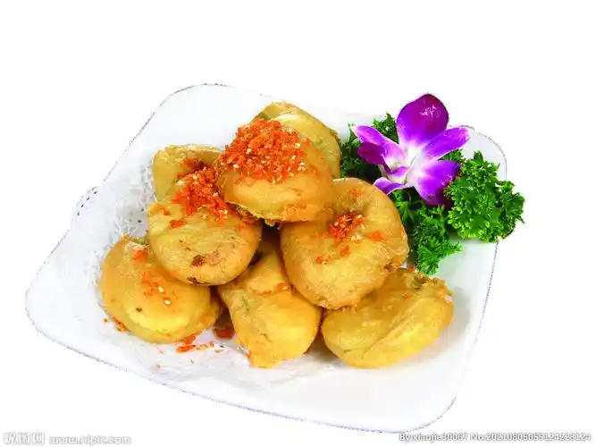 避风塘茄子图片