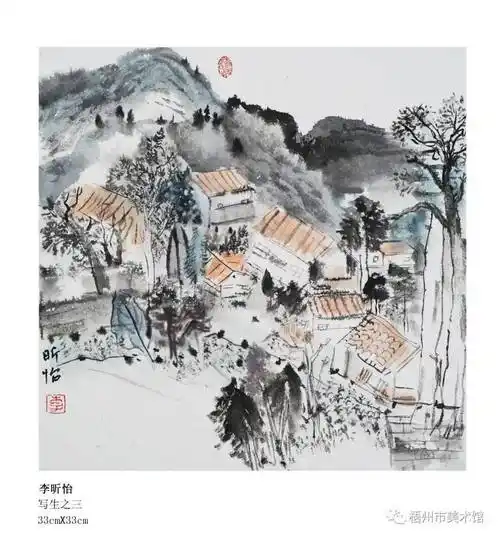 是画家们深入基层,下沉一线了解当前农村美好生活,并通过画笔描绘的