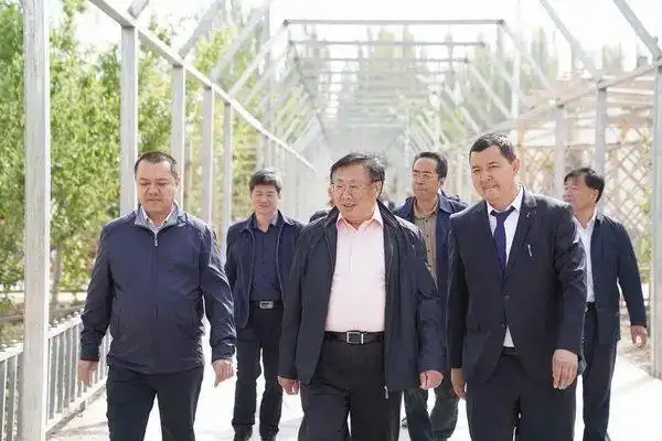 动态上海浦东新区老港镇党政代表团到莎车县考察