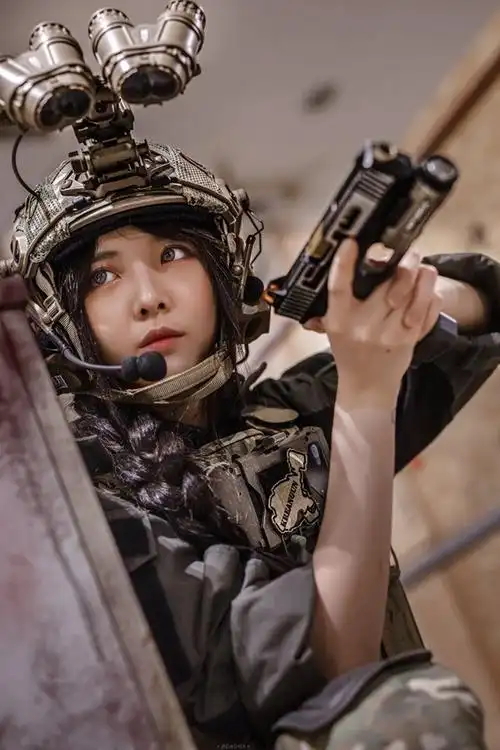 郑乃馨特种兵造型酷感写真图片518