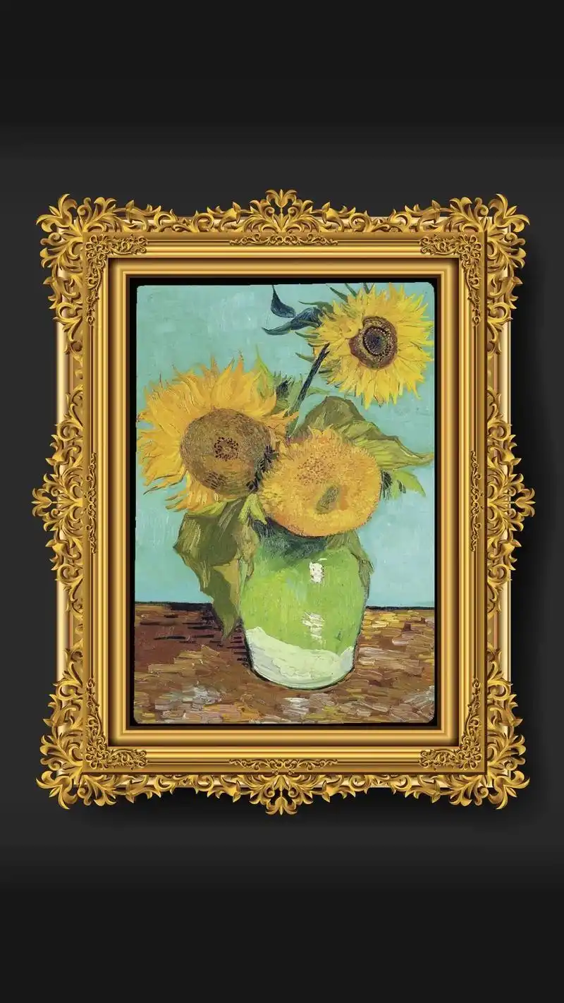 文森特梵高著名的向日葵作品集