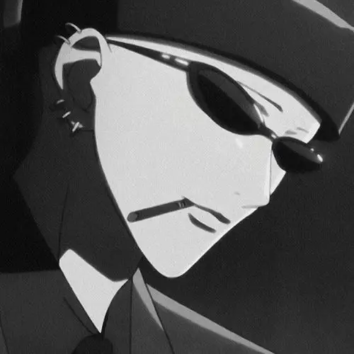 有没有抽烟的男生头像特cool那种动漫真人均可比如这个谢谢啦