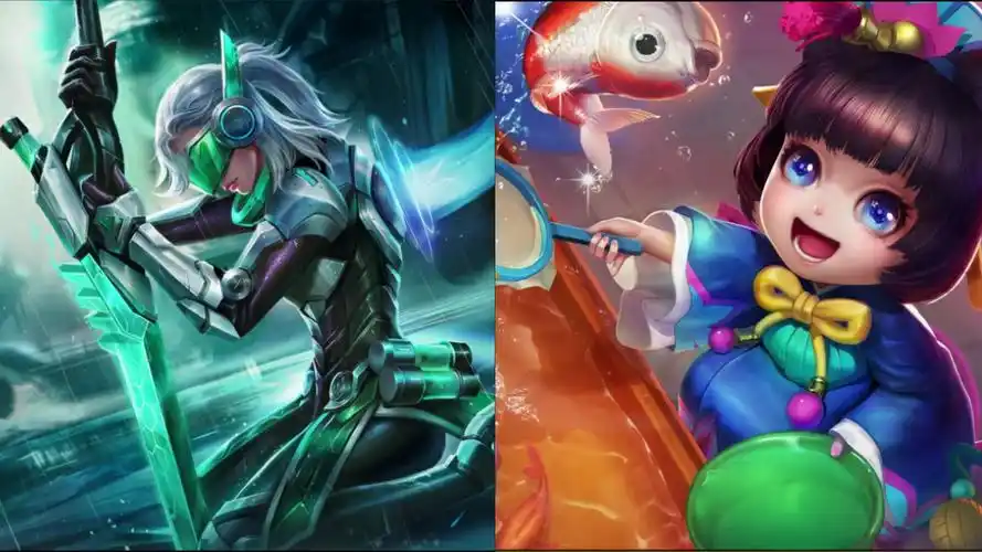 力量系第四?花木兰vs小鹿——英魂之刃六神装单挑