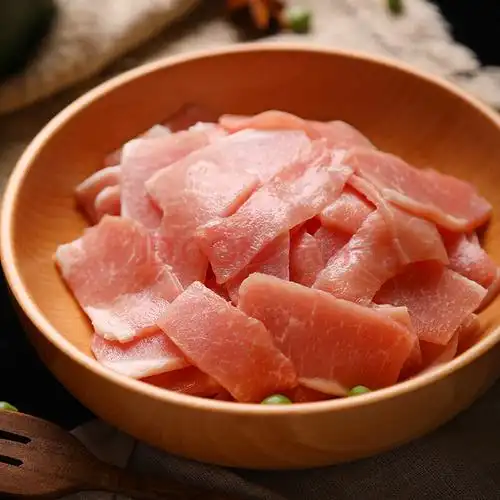 猪领鲜 黑猪肉片400g新鲜散养土猪肉纯精肉片烧烤火锅食材