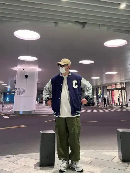 ootd180斤微胖男生春季穿搭日系cityboy