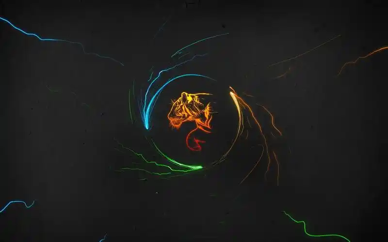 极简主义老虎高清原图下载,极简主义老虎,高清图片,壁纸,创意设计