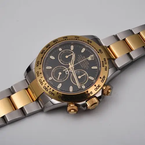 劳力士迪通拿系列精钢链带机械腕表