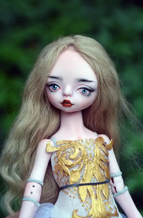 陶瓷bjd  人偶  24厘米女娃