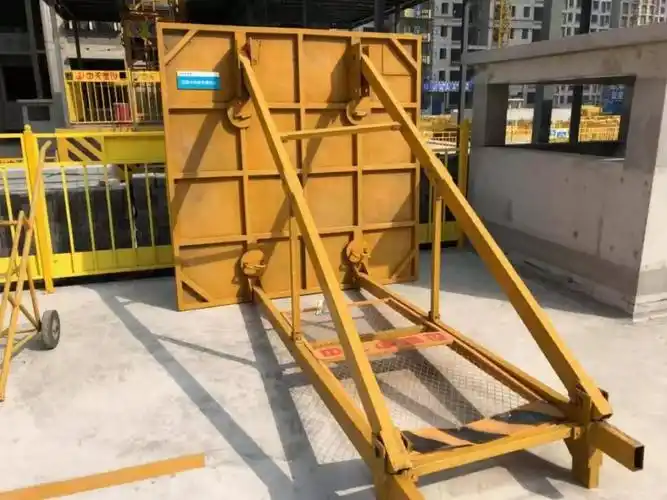 悬挑固定式高层卸料平台便捷工作平台高空物料吊装托运平台