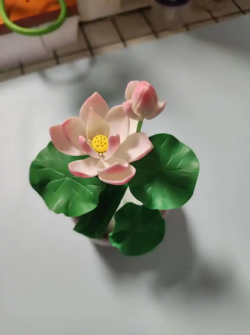 超轻粘土手工 #花朵粘土手工  - 抖音