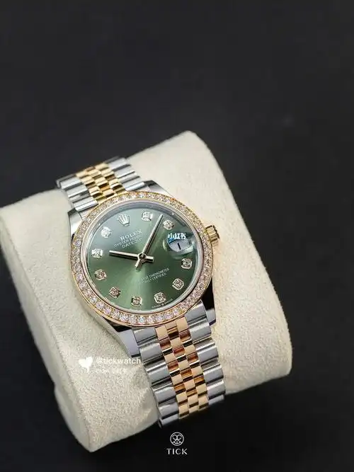 到货分享劳力士钻圈橄榄绿日志278383rbr