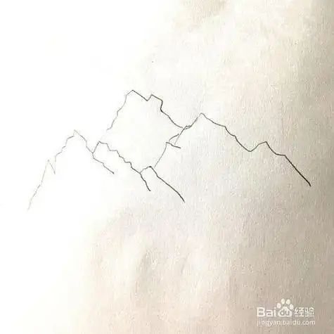 紫金山简笔画