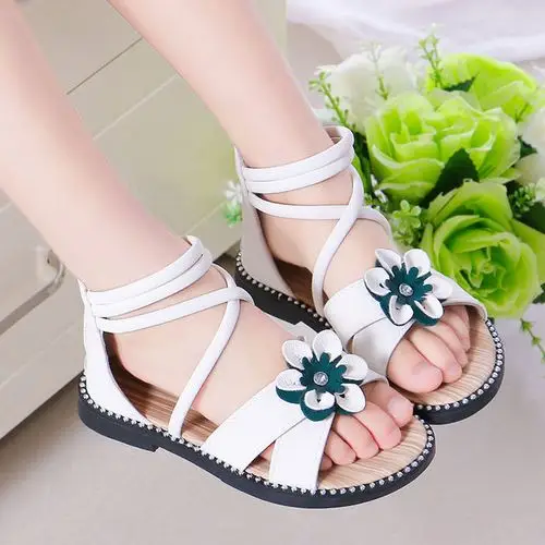 女童凉鞋夏季时尚小女孩公主鞋