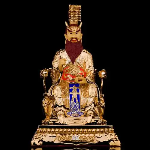 海龙王台湾盛凡金龙金龙王王爷神像东海供奉四海摆件