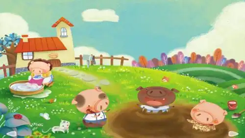 故事三只小猪幻灯片ppt课件