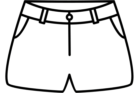 shorts icon - 素材 - canva可画