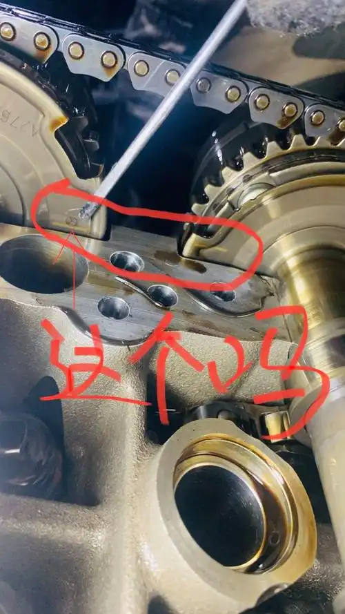 奔驰ml350换正时链轮